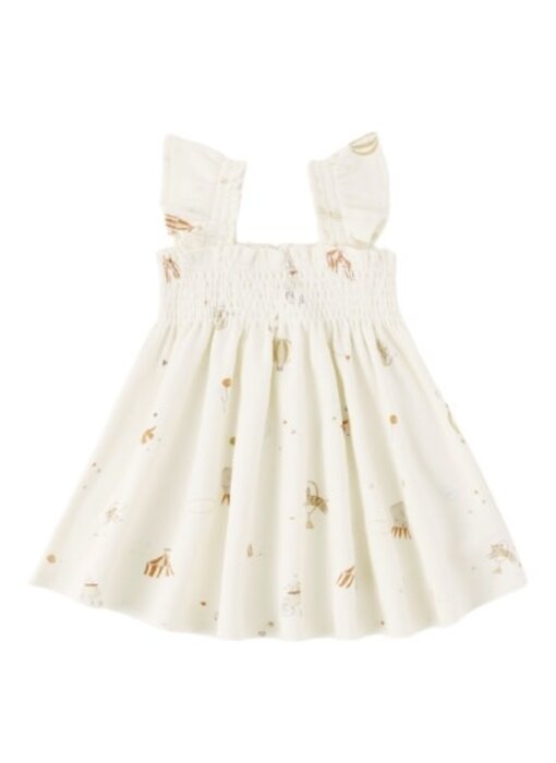 SMOCKED JERSEY DRESS || CARNIVAL