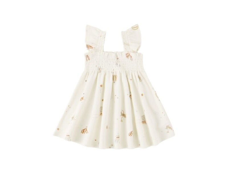 Rylee + Cru LLC SMOCKED JERSEY DRESS || CARNIVAL