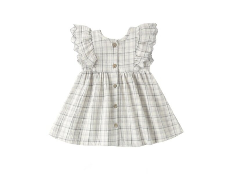 Rylee + Cru LLC ALINA DRESS || BLUE PLAID