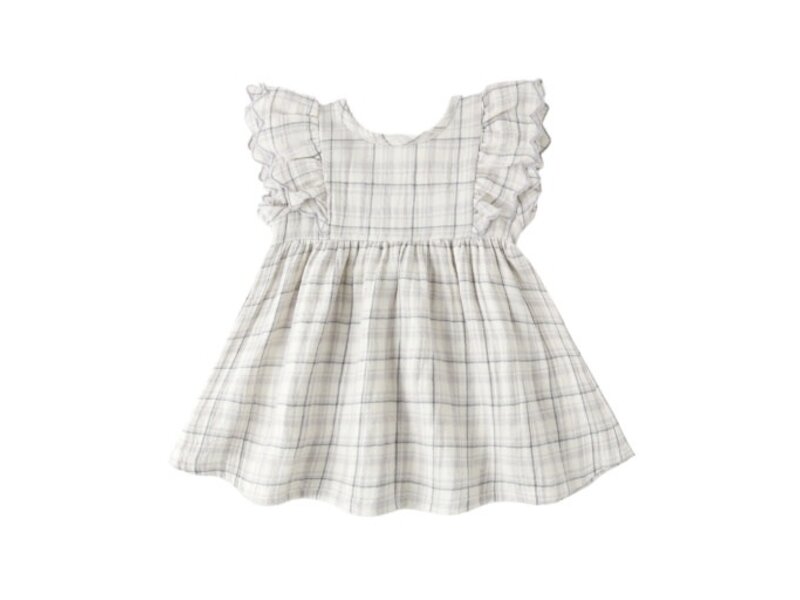 Rylee + Cru LLC ALINA DRESS || BLUE PLAID