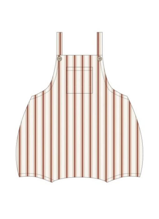 HAYES ROMPER || VINTAGE STRIPE