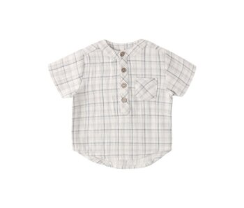 JAXSON SHIRT || BLUE PLAID