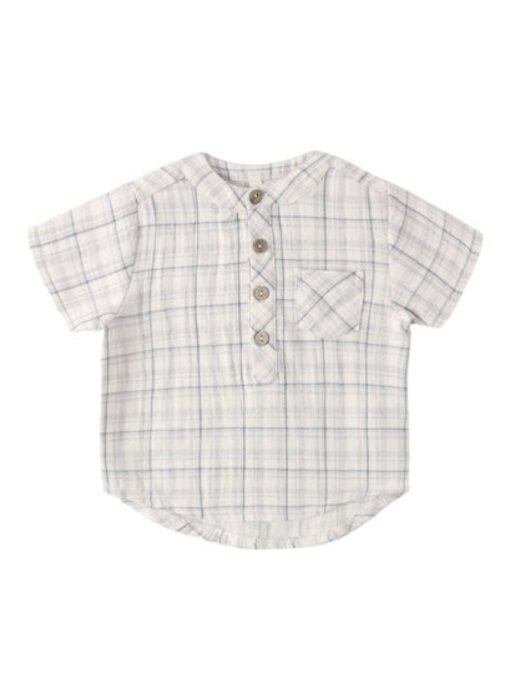 JAXSON SHIRT || BLUE PLAID