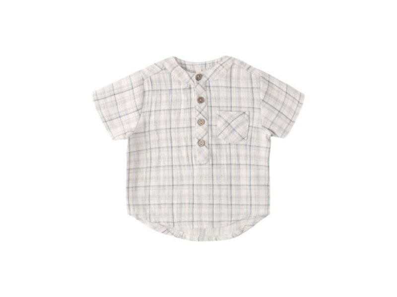 Rylee + Cru LLC JAXSON SHIRT || BLUE PLAID
