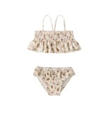 Rylee + Cru LLC SMOCKED RUFFLE BIKINI || BLOOM