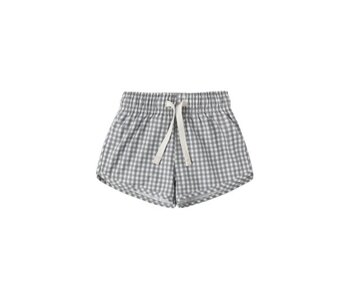 BOYS SWIM SHORT || OCEAN GINGHAM