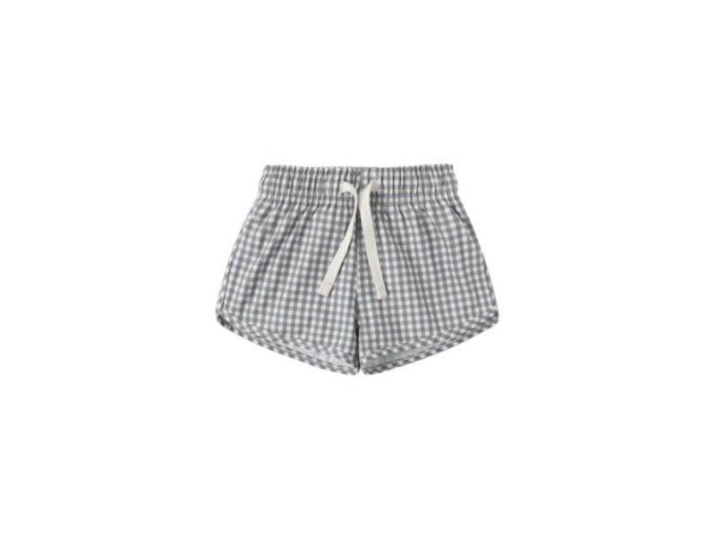 Rylee + Cru LLC BOYS SWIM SHORT || OCEAN GINGHAM