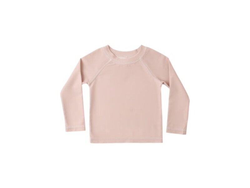 Rylee + Cru LLC GIRLS RASHGUARD || BLUSH