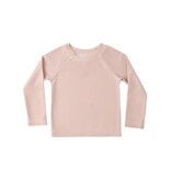 Rylee + Cru LLC GIRLS RASHGUARD || BLUSH