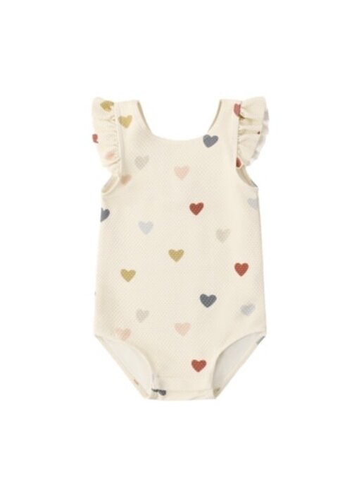 SCOOP BACK ONE-PIECE || HEARTS