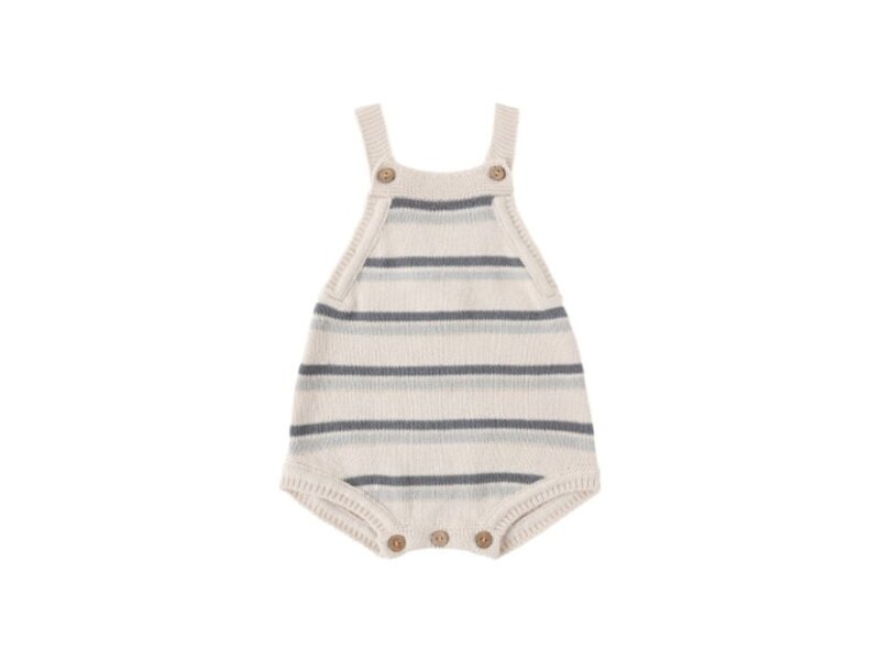 Rylee + Cru LLC TATUM ROMPER || OCEAN STRIPE