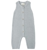 Rylee + Cru LLC KNIT JUMPSUIT || HEATHERED SKY