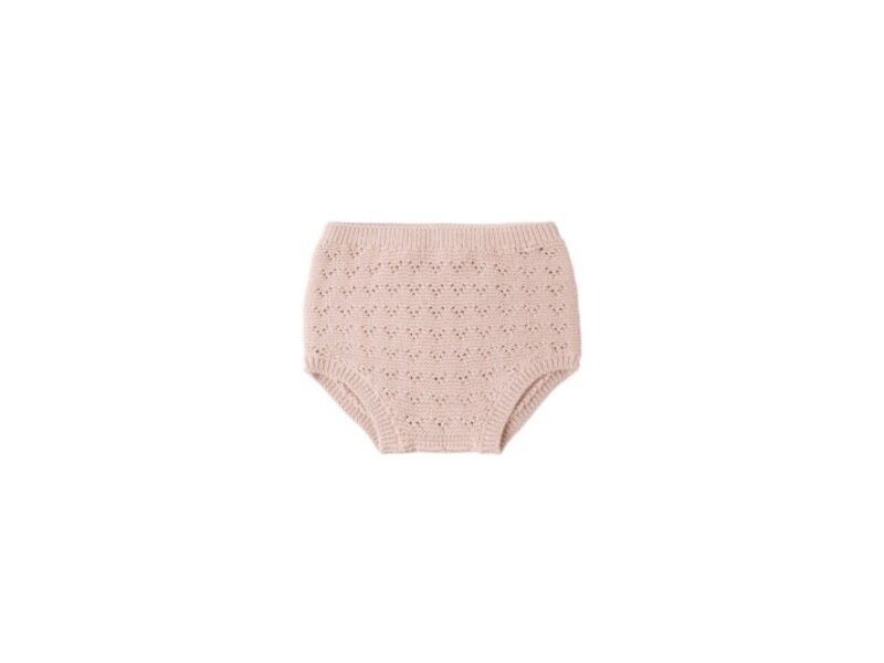 Rylee + Cru LLC KNIT BLOOMER || BLUSH