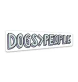 Big Moods Dogs People Sticker