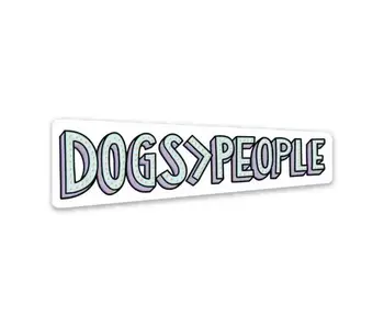 Dogs People Sticker
