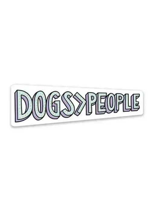 Dogs People Sticker