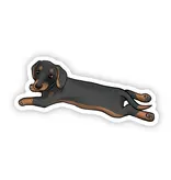 Big Moods Weiner Dog Sticker