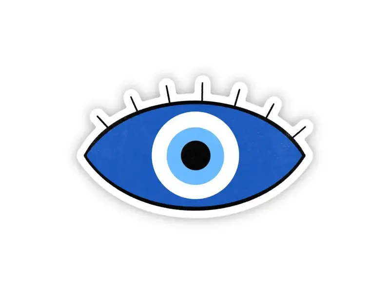 Big Moods Evil Eye Sticker