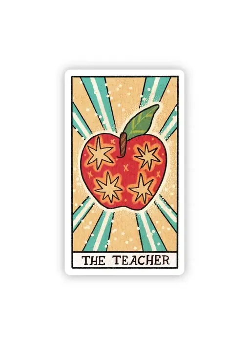 "the Teacher" Tarot Card Sticker