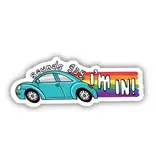 Big Moods Sounds Gay, I'm in! Sticker