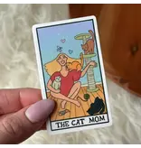 Big Moods "the Cat Mom" Tarot Card Sticker