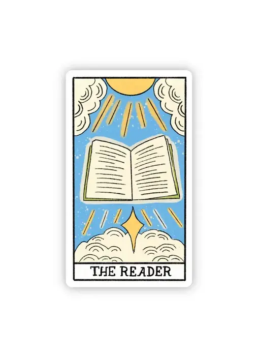 "the Reader" Tarot Card Sticker