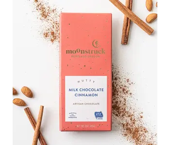 Nutty Milk Chocolate Cinnamon Bar