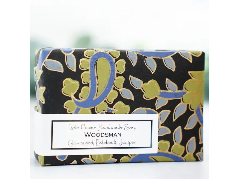 The Little Flower Soap Co Woodsman Handmade Soap