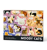 Chronicle Books Moody Cats 1000 Piece Puzzle