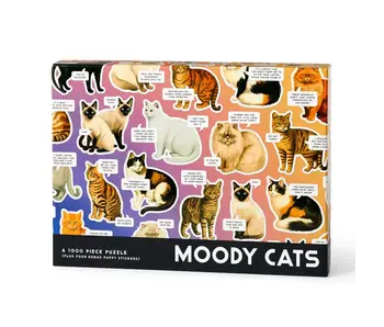 Moody Cats 1000 Piece Puzzle