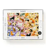 Chronicle Books Moody Cats 1000 Piece Puzzle