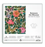 Chronicle Books Between the Blooms 1000 Piece Foil Puzzle