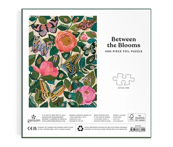 Between the Blooms 1000 Piece Foil Puzzle