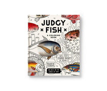 Judgy Fish Coloring Book