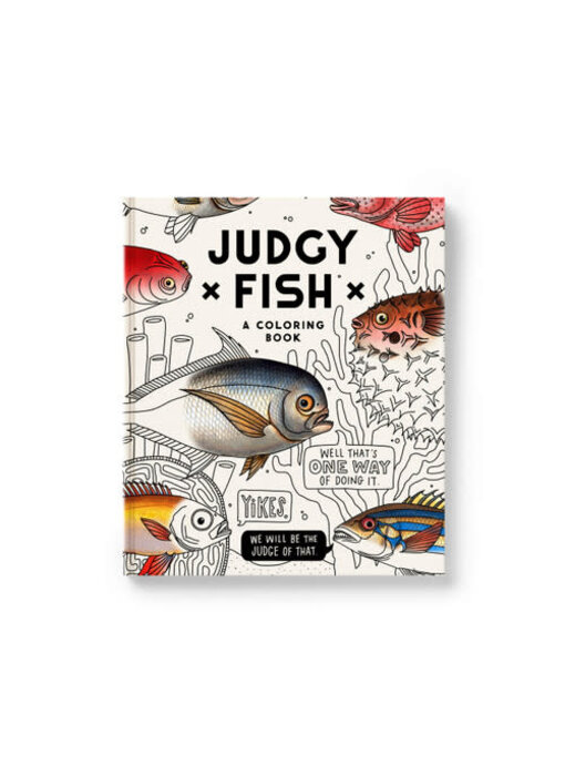 Judgy Fish Coloring Book