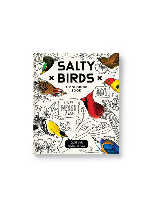 Salty Birds Coloring Book