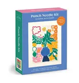 Chronicle Books Punch Needle Kit Blooming Wildflowers