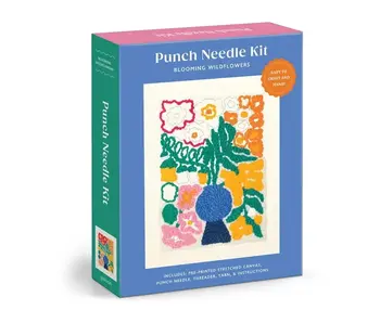 Punch Needle Kit Blooming Wildflowers