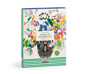 Kitty McCall Etruscan Vase 9 x 12" Paint by Number Kit