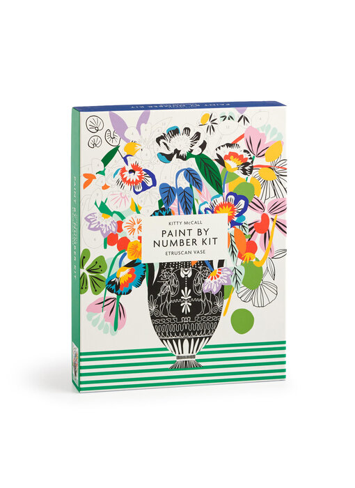 Kitty McCall Etruscan Vase 9 x 12" Paint by Number Kit