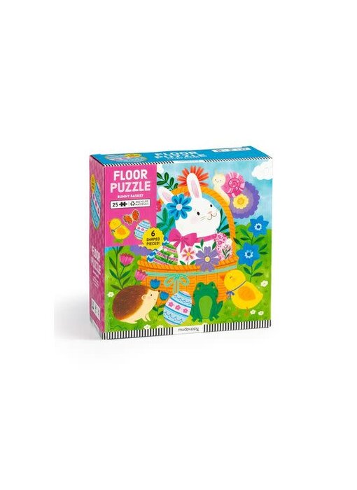 Puzzle: Bunny Basket 24 Piece