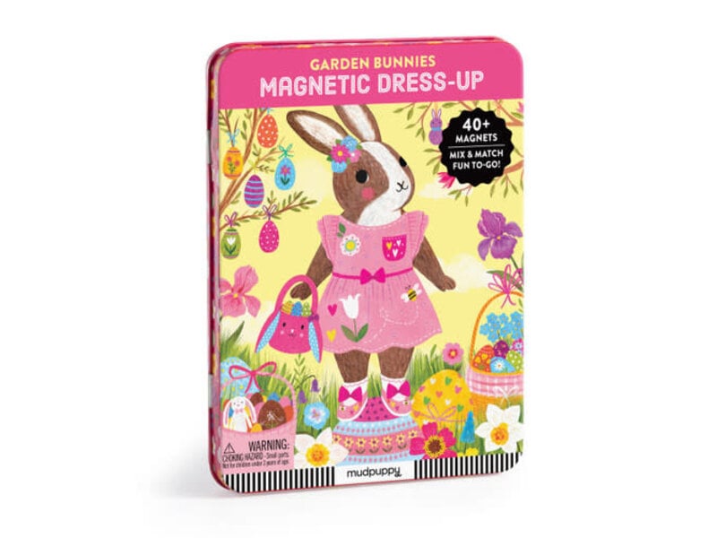 Chronicle Books Garden Bunnies Magnetic Dress-up