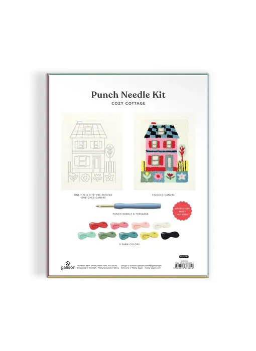 Cozy Cottage Punch Needle Kit
