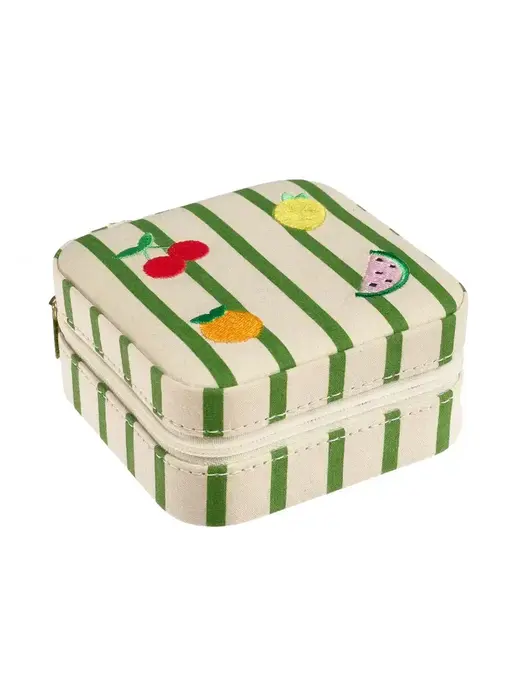 Tutti Fruity Square Jewellery Box
