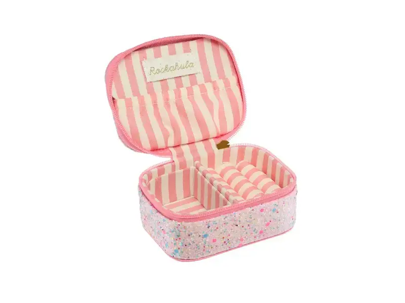 Rockahula Kids Rainbow Confetti Glitter Mini Jewellery Box