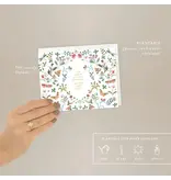 Seedlings Butterfly Garden - Baby Card