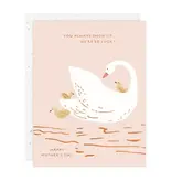 Seedlings Mama Swan - Mother's Day Card