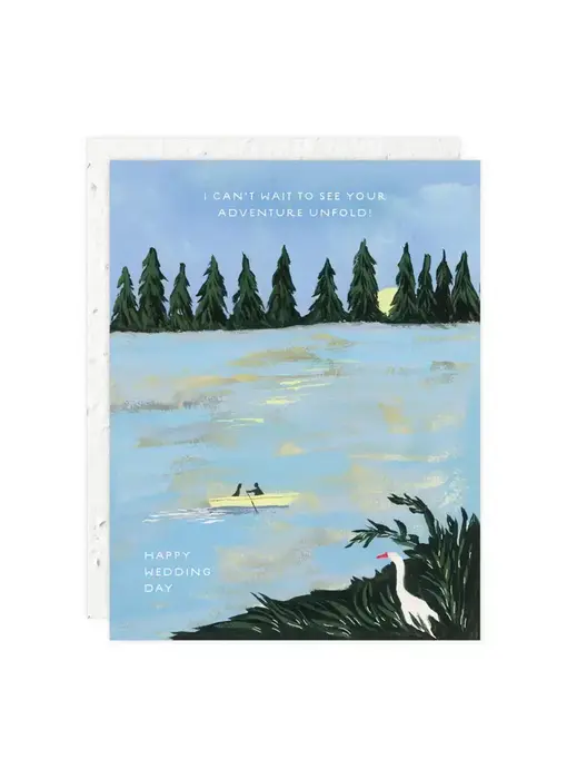 The Adventure of Us - Wedding Card