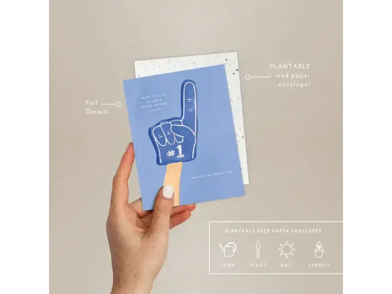 Seedlings #1 Dad - Father's Day Card