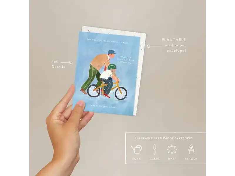 Seedlings Dad's Help - Father's Day Card